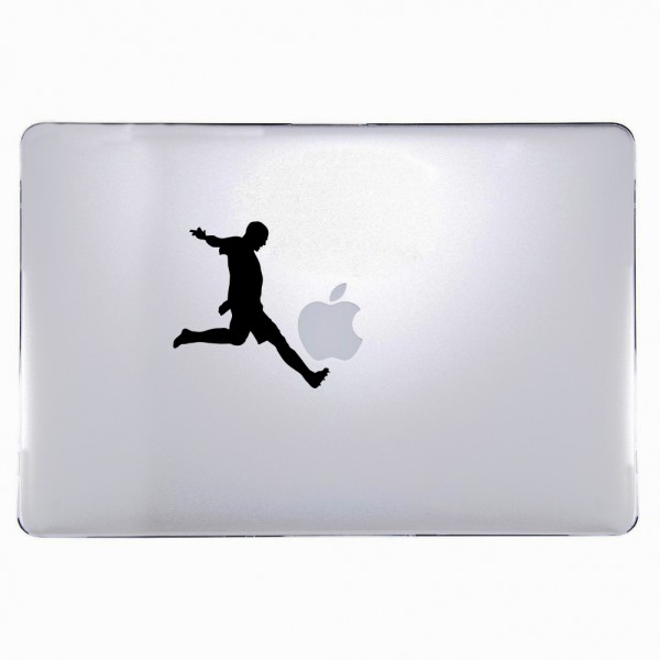 O Designz - Fussballspieler Macbook Sticker / Decal / Aufkleber
