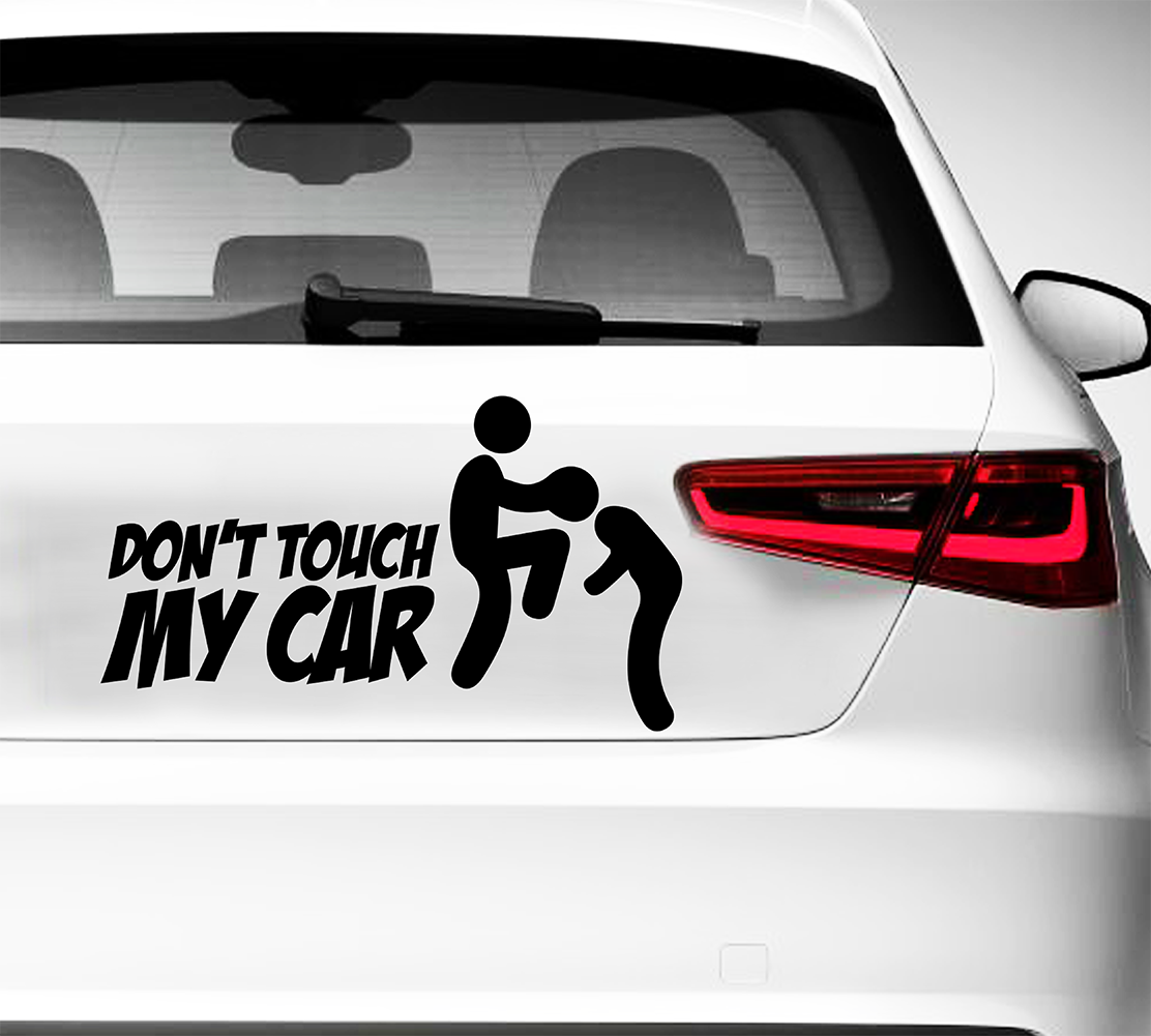 Autoaufkleber Folie Decal Sticker Oem Jdm Dub Dont Touch My Car