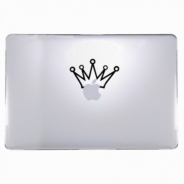 O Designz - Krone Macbook Sticker / Decal / Aufkleber