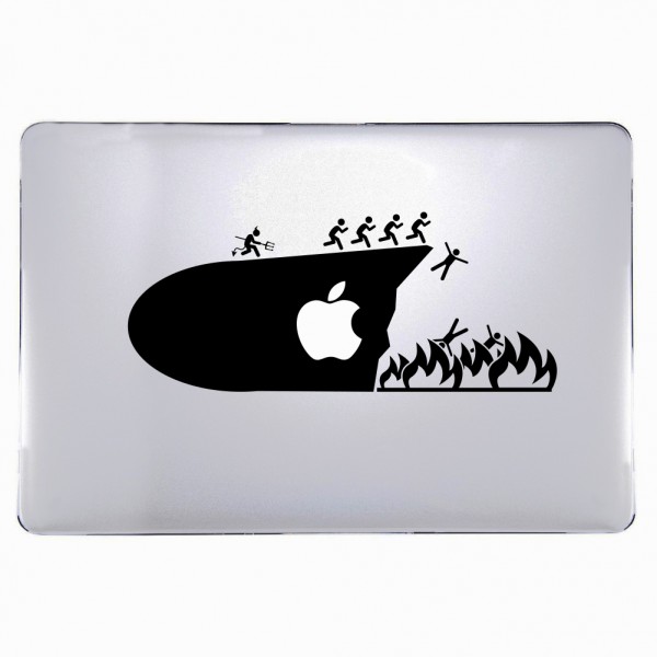 O Designz - Go To Hell Macbook Sticker / Decal / Aufkleber
