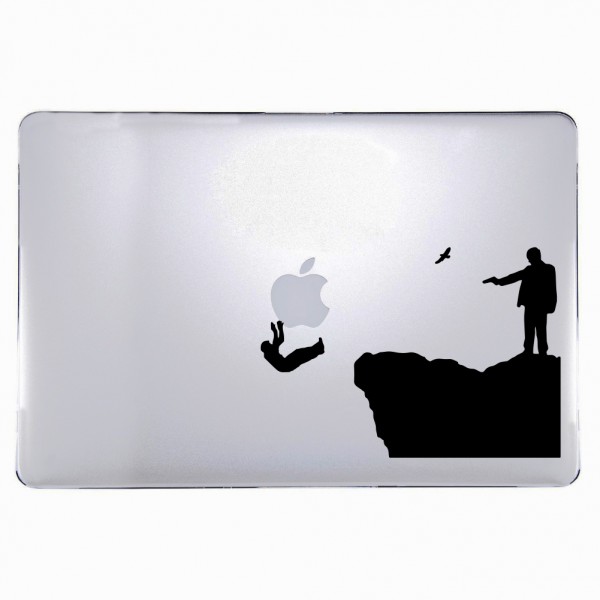 O Designz - Shoot em Up Macbook Sticker / Decal / Aufkleber