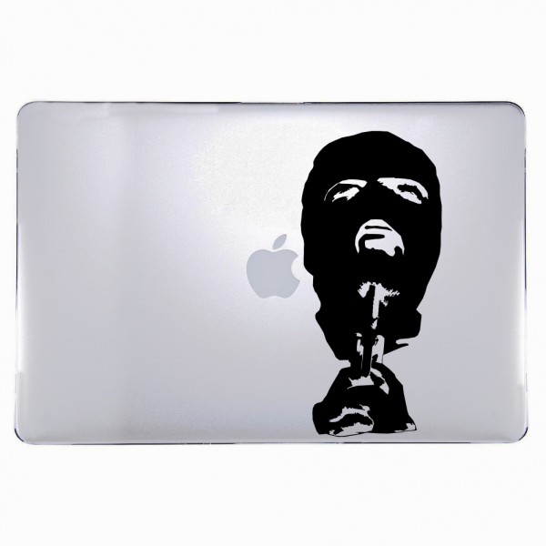 O Designz - SkiMaskWay Macbook Sticker / Decal / Aufkleber