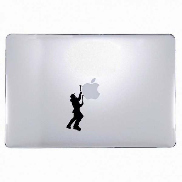 O Designz - Bergsteiger Macbook Sticker / Decal / Aufkleber